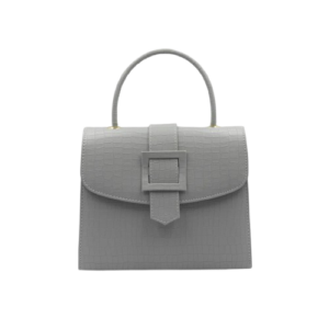 Belliq Leather Woman Handbag Grey